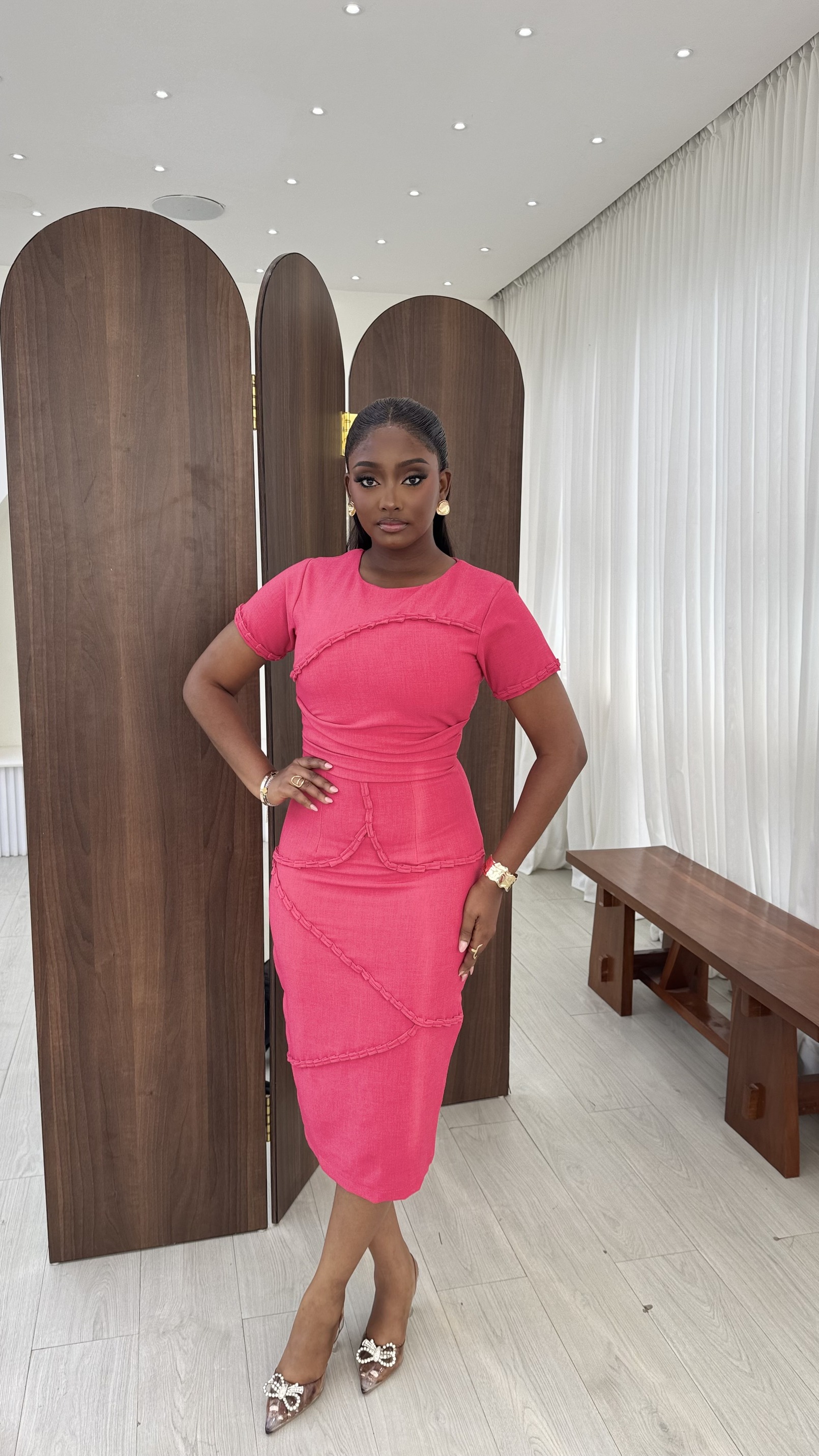 ISABEL DRESS (PINK)