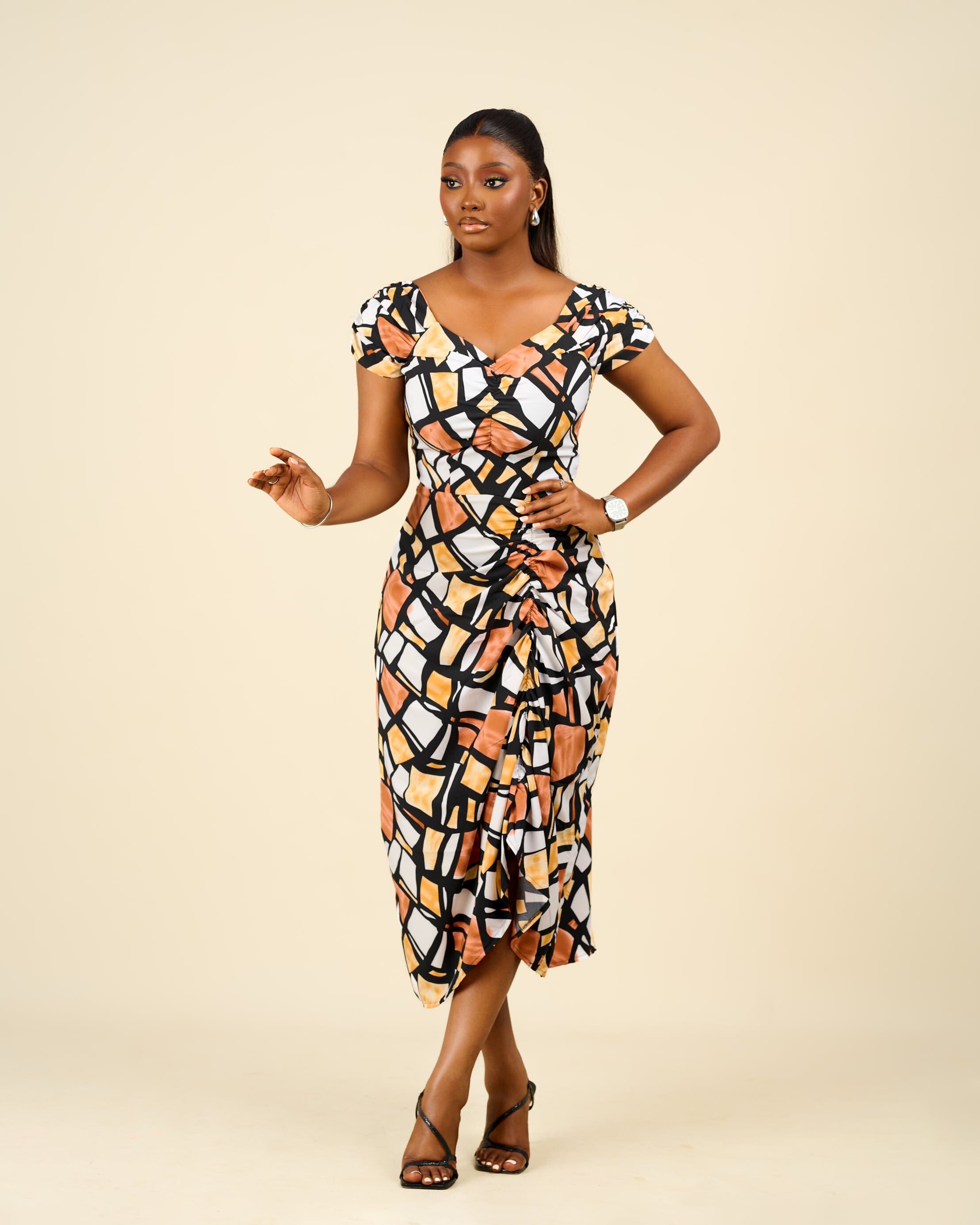NADIA PRINT DRESS
