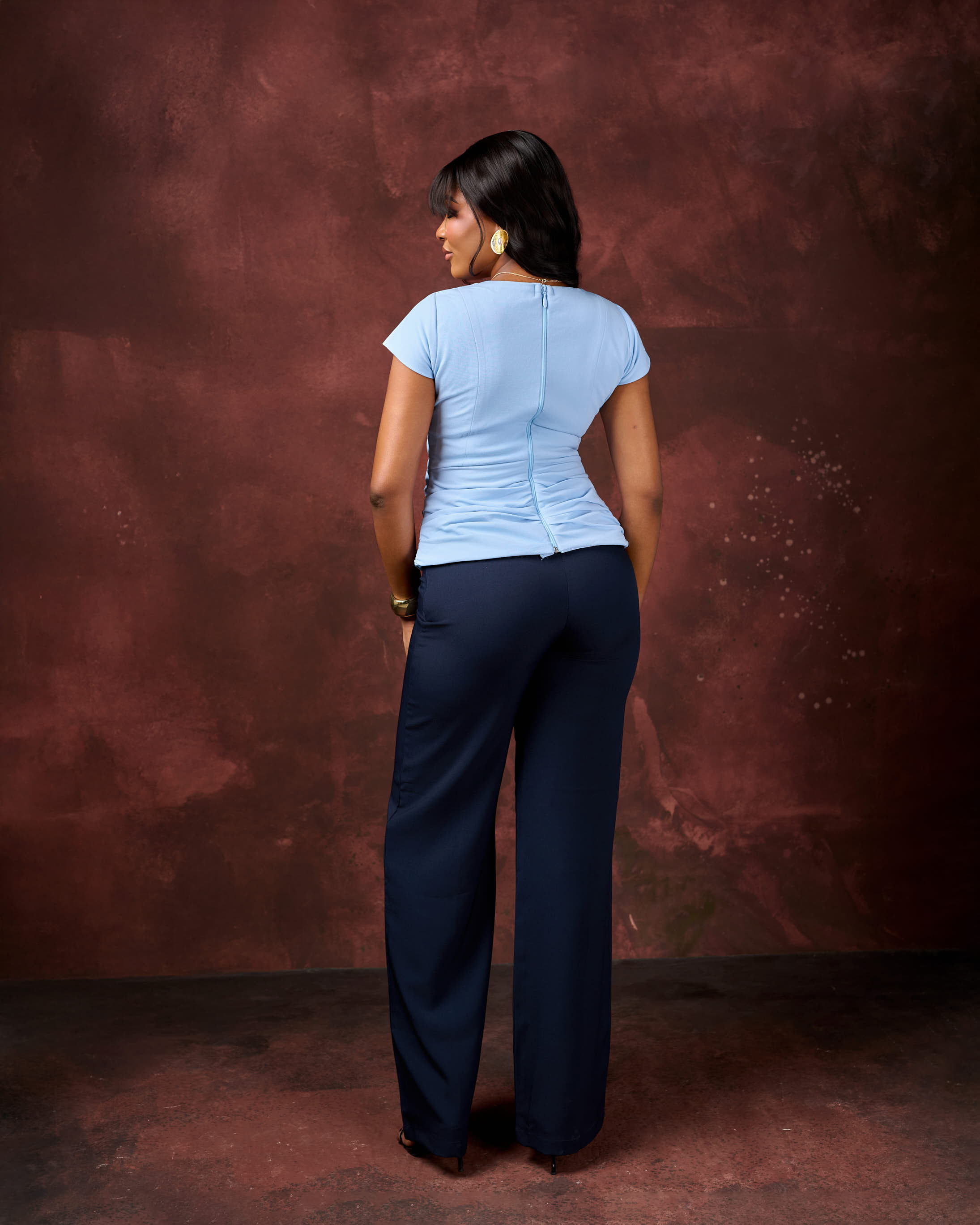 CAIRO PANTS - NAVY BLUE