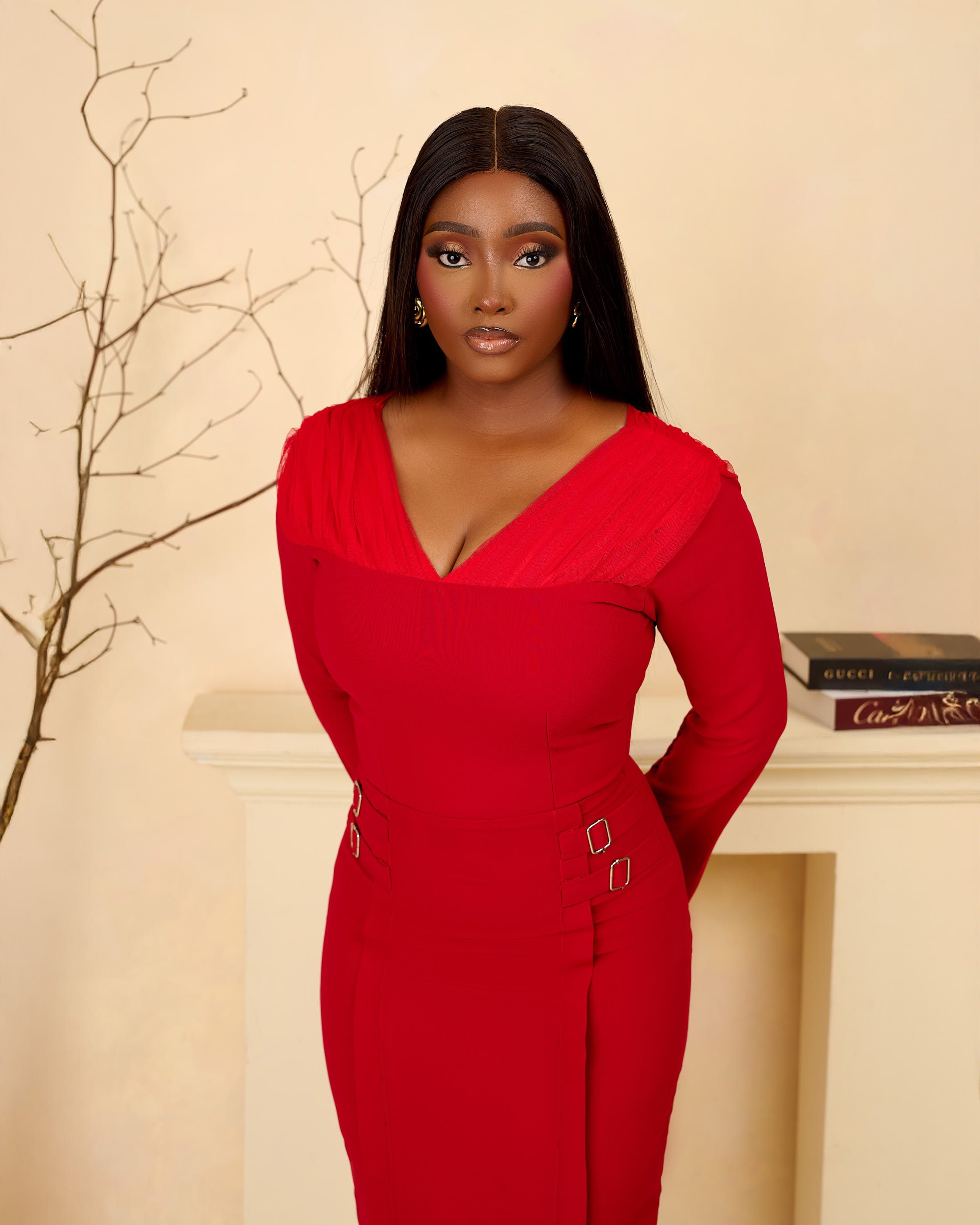 HAUWA DRESS (RED)